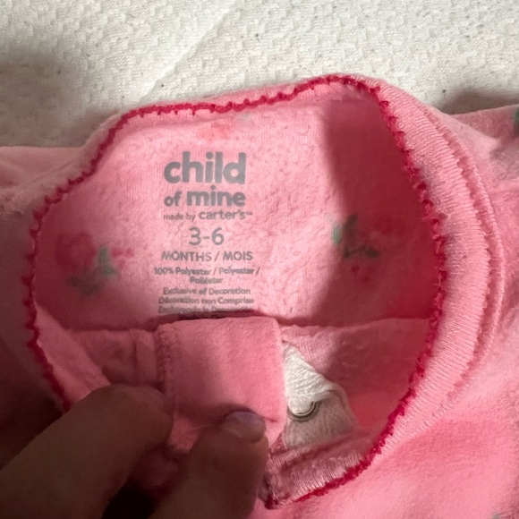 Fleece footed pjs - Picture 4 of 9